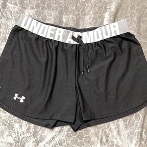 Black under armour shorts
